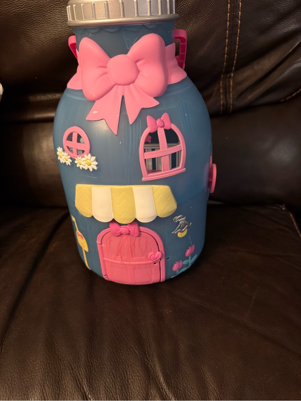 Blue and Pink Playhouse Milk Bottle Toy - Kids Toys